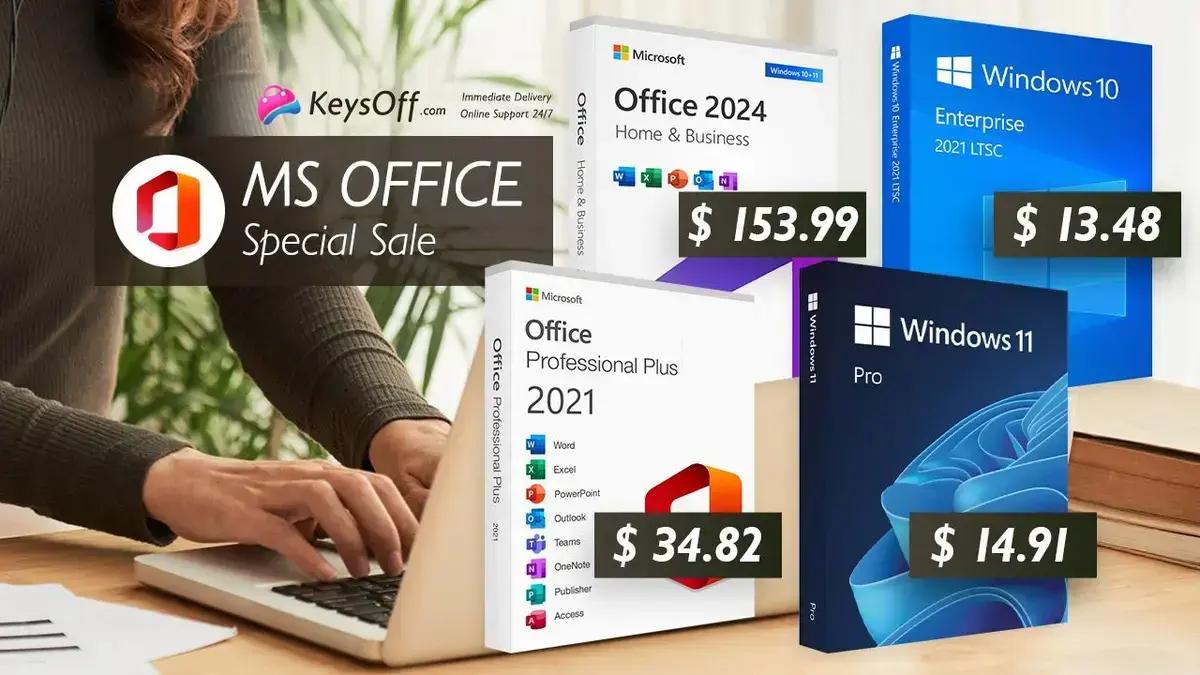 Licença vitalícia do MS Office 2021 Pro disponível por US$34,82 em promoção internacional