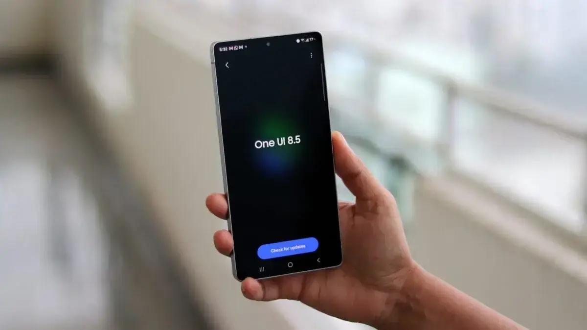 Primeira visão da atualização One UI 8.5 da Samsung