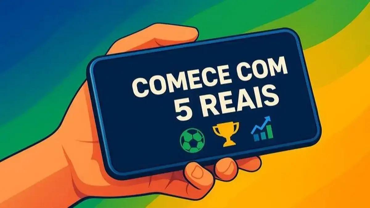 Plataformas de apostas com depósito mínimo de R$ 5 para apostar em 2025