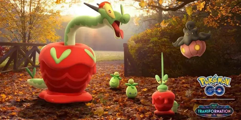 Pokémon Go anuncia retorno do Harvest Festival em 2025 com Dipplin e Hydrapple
