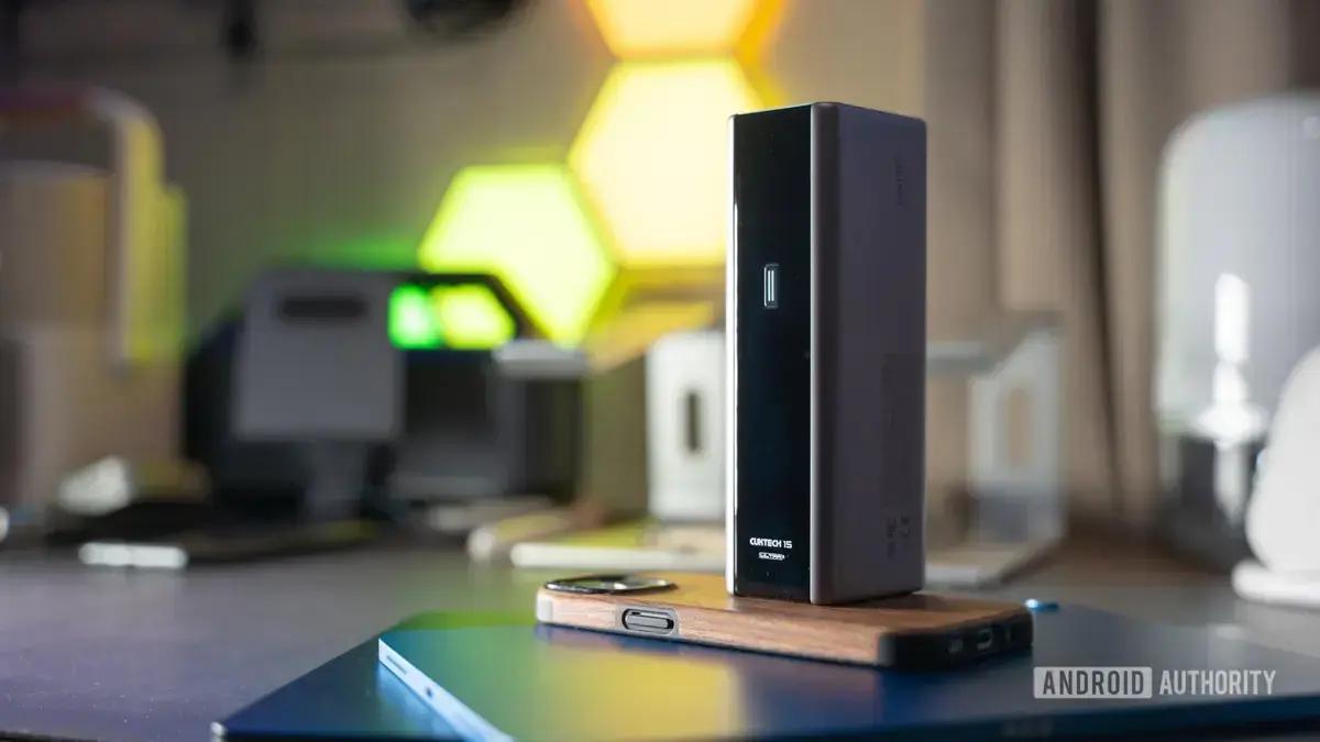 Desconto de US$ 38 no power bank CUKTECH 15 Ultra, oferta válida fora do Brasil