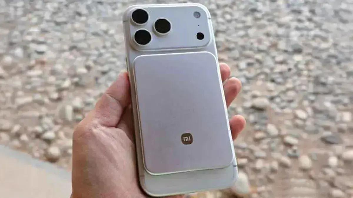 Xiaomi lança power bank magnético compatível com iPhone 17