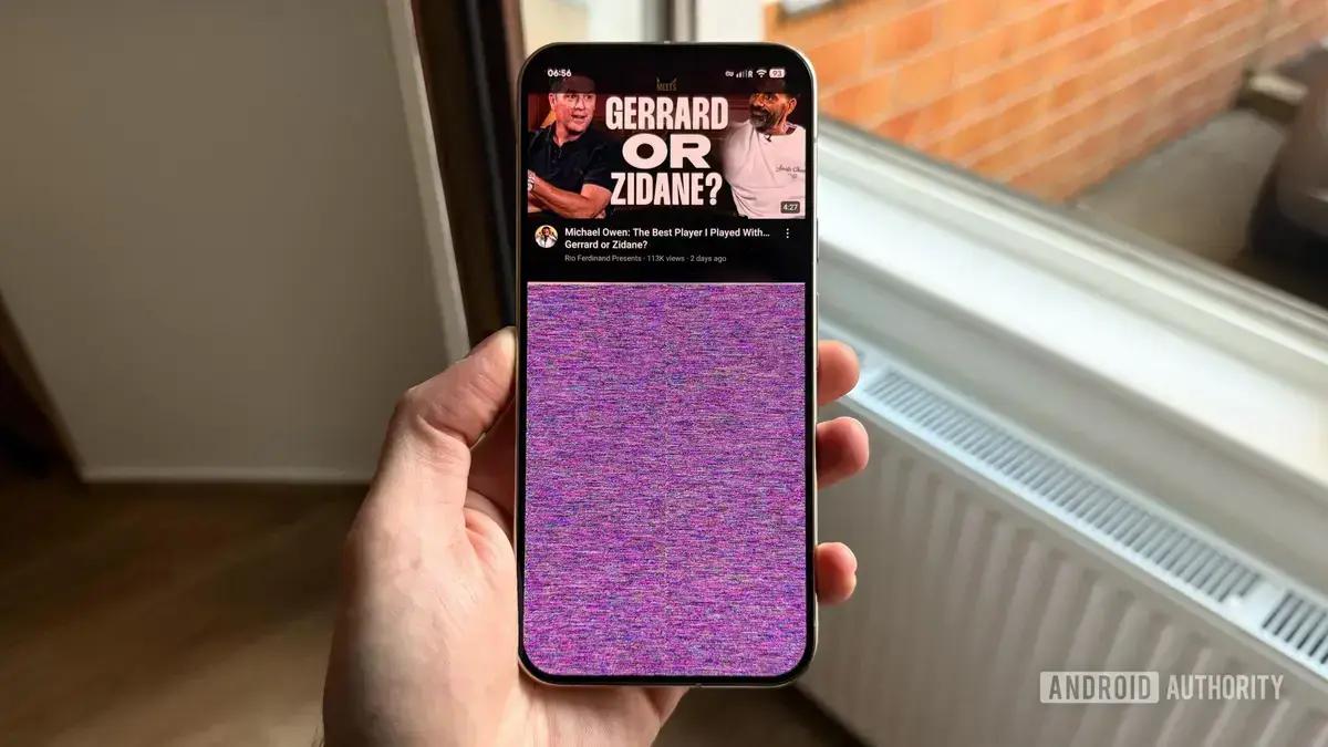 Google Pixel 10 Pro XL apresenta problema de 'neve na tela' e travamentos
