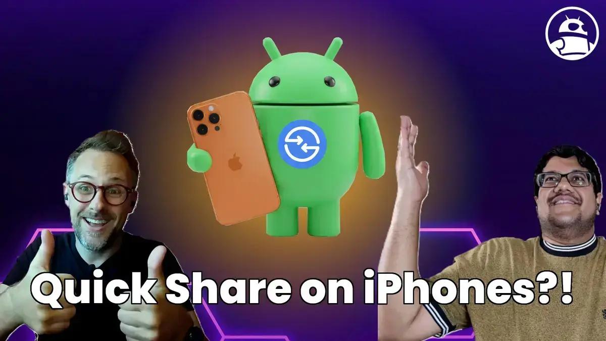 Google lança Quick Share para iPhone após Apple rejeitar AirDrop para Android