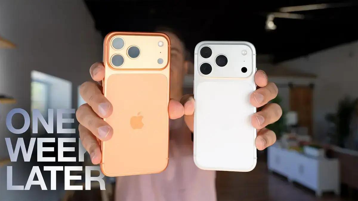 Avaliação após uma semana com o iPhone 17 Pro
