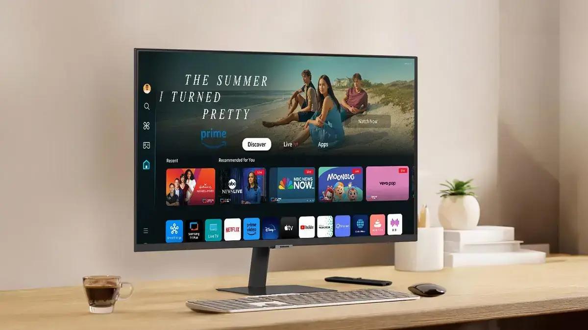 Samsung M5 Series: Monitor inteligente de 27 polegadas com preço recorde nos EUA