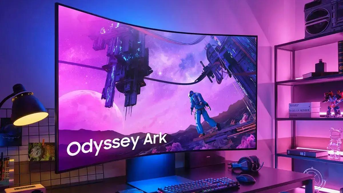 Monitor Samsung Odyssey Ark: tela gigante de 55" com desconto internacional de US$ 900