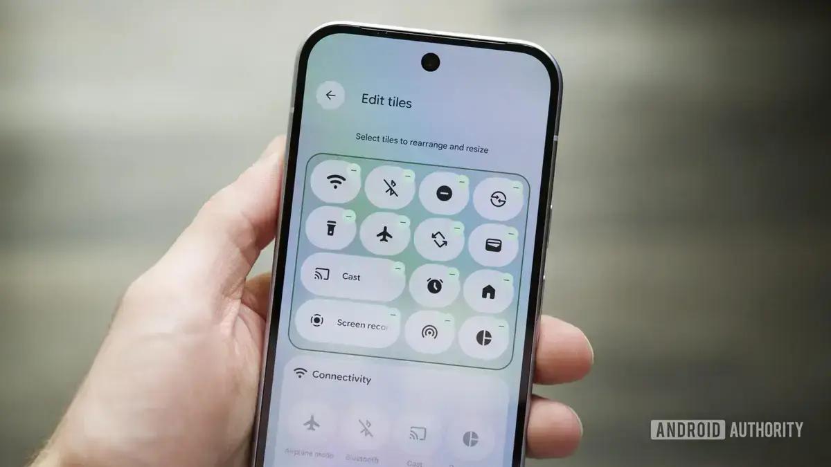 Nova atualização da Samsung permitirá personalizar totalmente o painel de controle