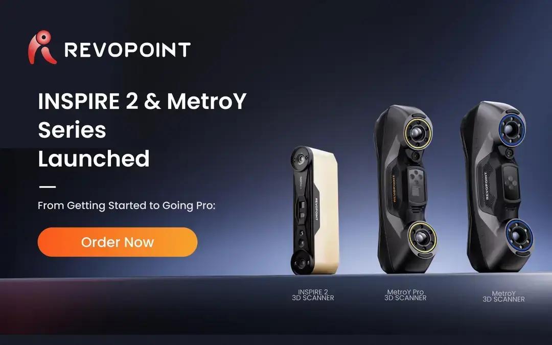 Novos Scanners 3D da Revopoint Chegam ao Mercado Mundial com Alta Precisão