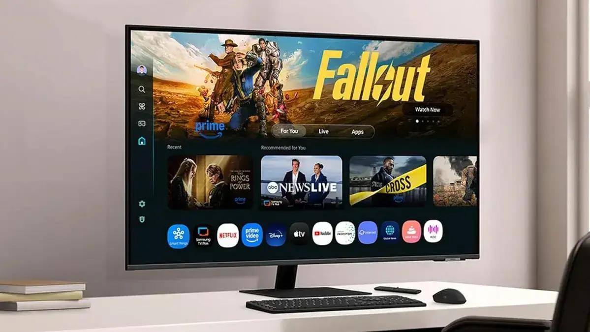 Oferta disponível nos EUA: Monitor Smart Monitor M7 de 43 polegadas da Samsung com preço especial