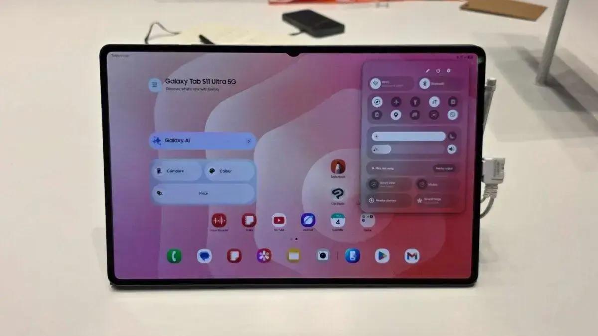 Por que usuários de iPad com celular Galaxy podem se interessar pelo Tab S11