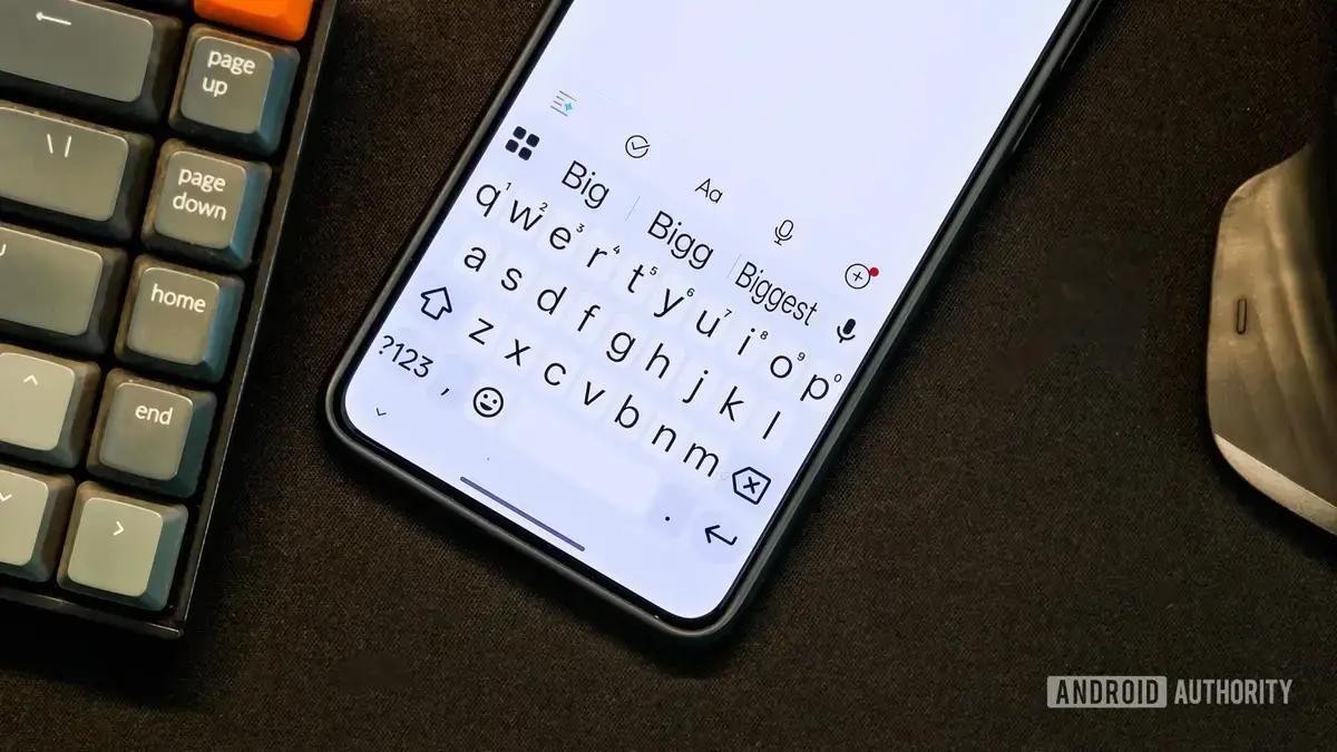 Gboard ganha opção inédita para ajustar tamanho e estilo da fonte
