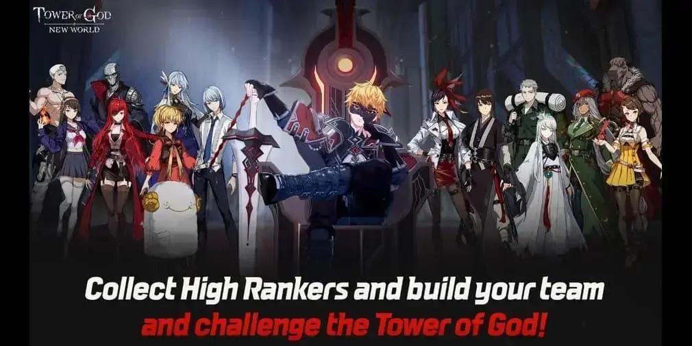 Atualização da Tier List em Tower of God: New World com novos personagens