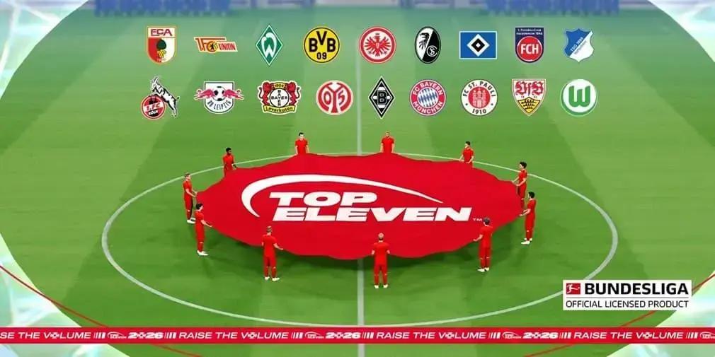 Top Eleven adiciona times da Bundesliga em nova parceria no game