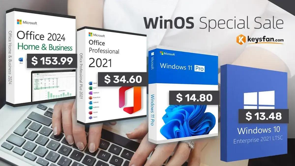 Atualize seu PC com chaves originais do MS Office e Windows a partir de US$14,80 (promoção não válida no Brasil)