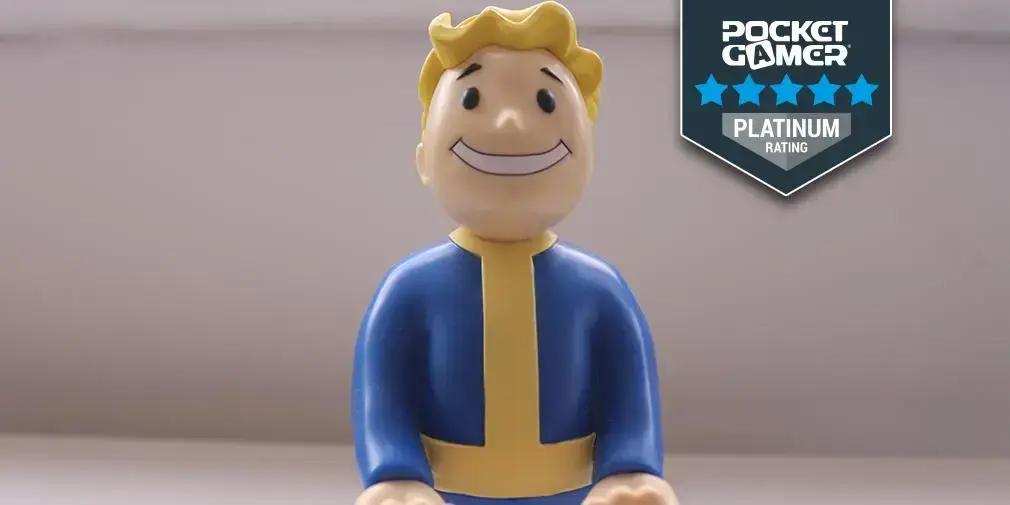 Review do suporte para celular Vault Boy Cable Guys: personagem icônico em novo acessório