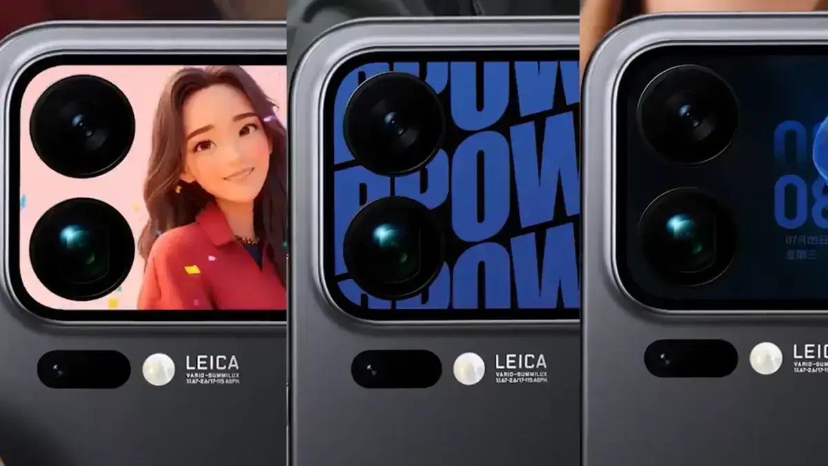 Xiaomi 17 Pro revela funções da inovadora tela traseira