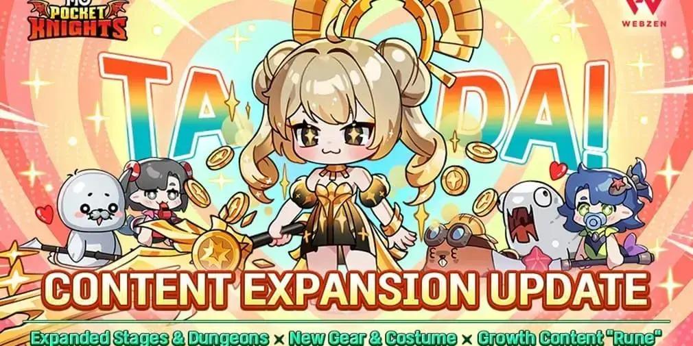 MU: Pocket Knights recebe atualização relevante com mudanças no crescimento e desafios 1 MU: Pocket Knights recebe atualização relevante com mudanças no crescimento e desafios