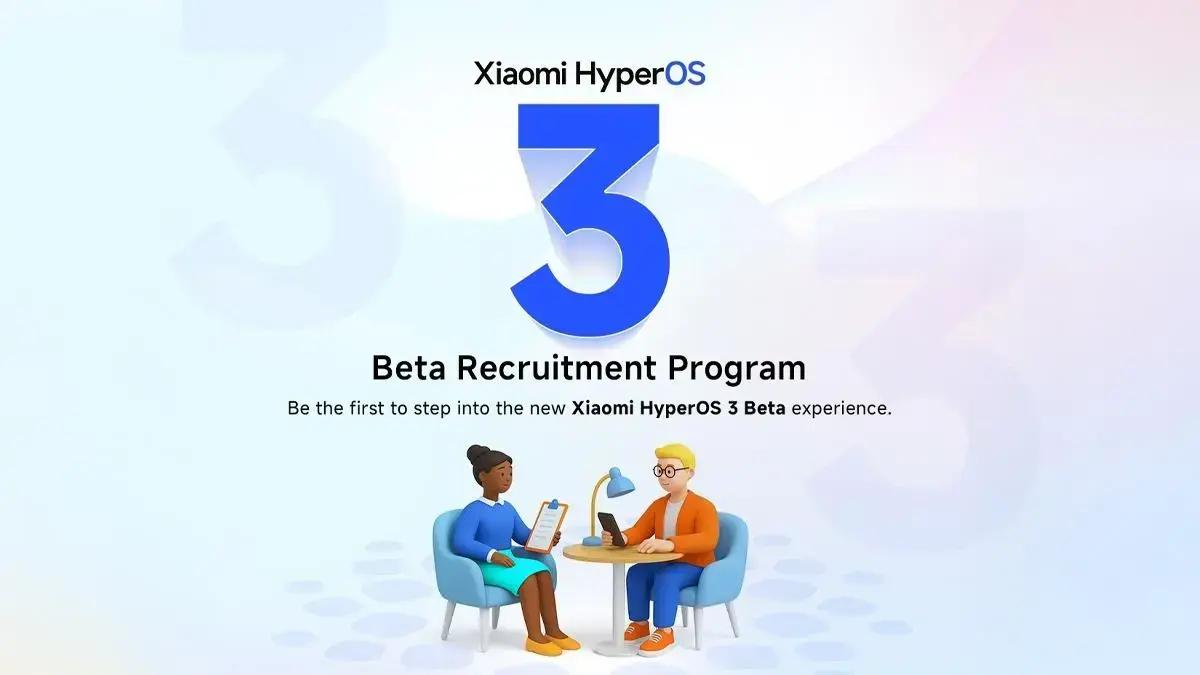 Programa Beta Fechado do HyperOS 3 na Índia começa a adicionar testadores agora