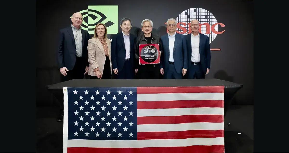 TSMC inicia produção do chip Blackwell nos Estados Unidos em parceria com NVIDIA