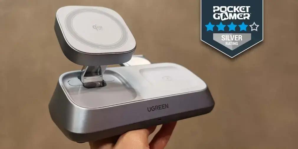 Análise do carregador sem fio Ugreen MagFlow 3 em 1 para dispositivos Apple