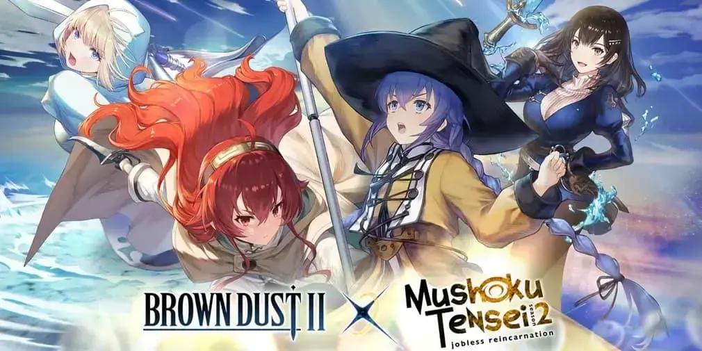 Brown Dust 2 inicia segunda etapa da colaboração com Mushoku Tensei temporada 2