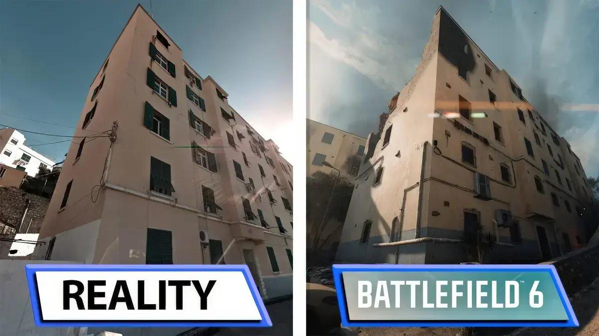 Comparação de Battlefield 6 revela fidelidade visual próxima da realidade