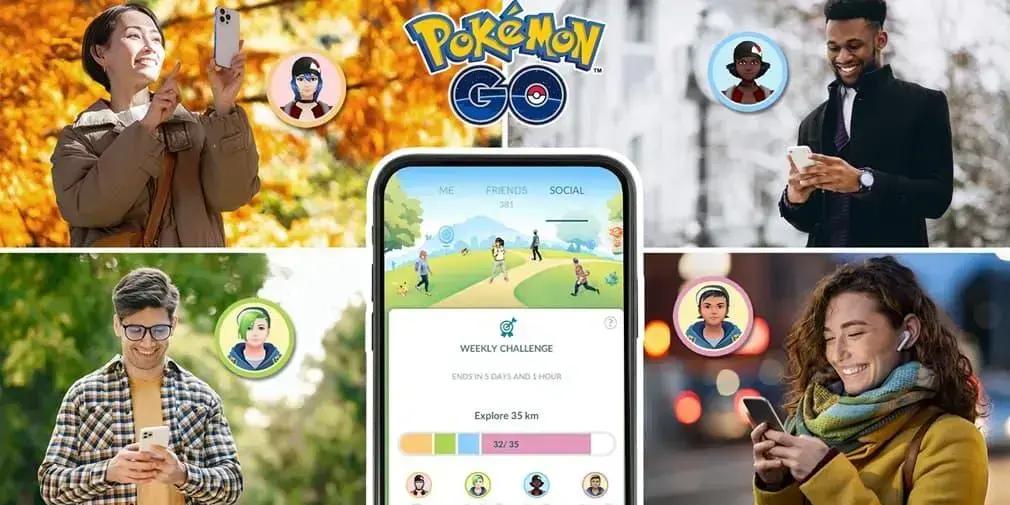 Pokémon Go lança Desafios Semanais para jogar em equipe com treinadores ao redor do mundo