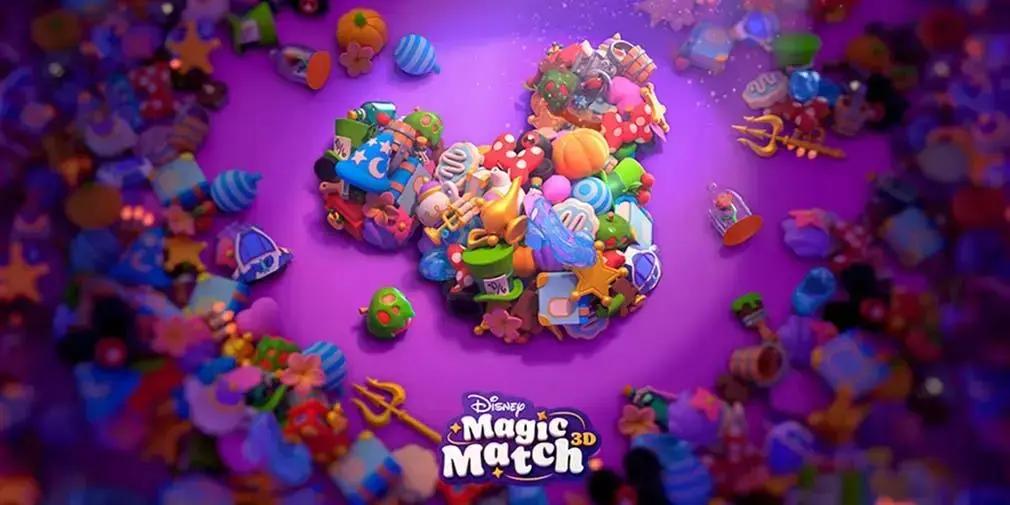 Disney Magic Match 3D chega globalmente com puzzle de combinar 3 peças para fãs de Disney e Pixar