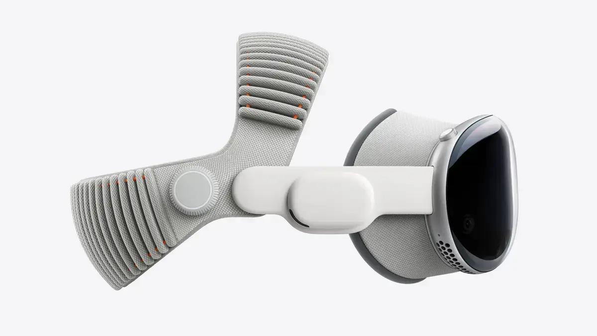 Nova faixa Dual Knit Band para Apple Vision Pro faz sucesso entre usuários