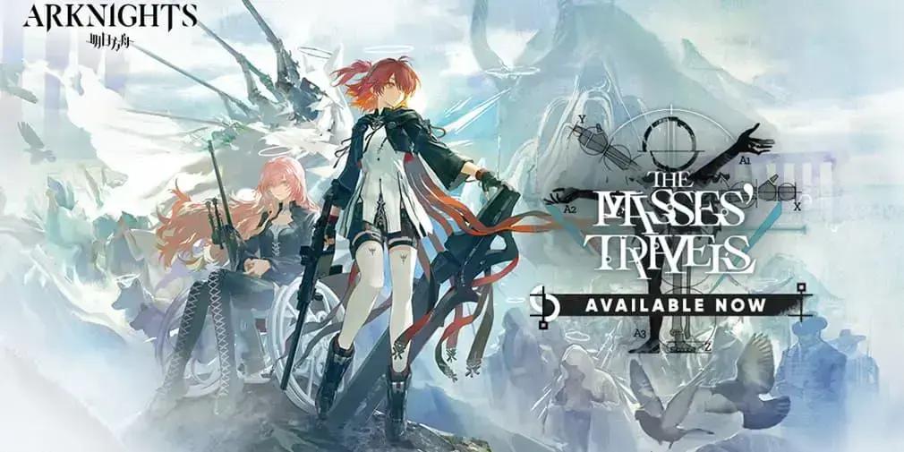 Evento 'The Masses Travel' de Arknights traz novidades para outubro e novembro
