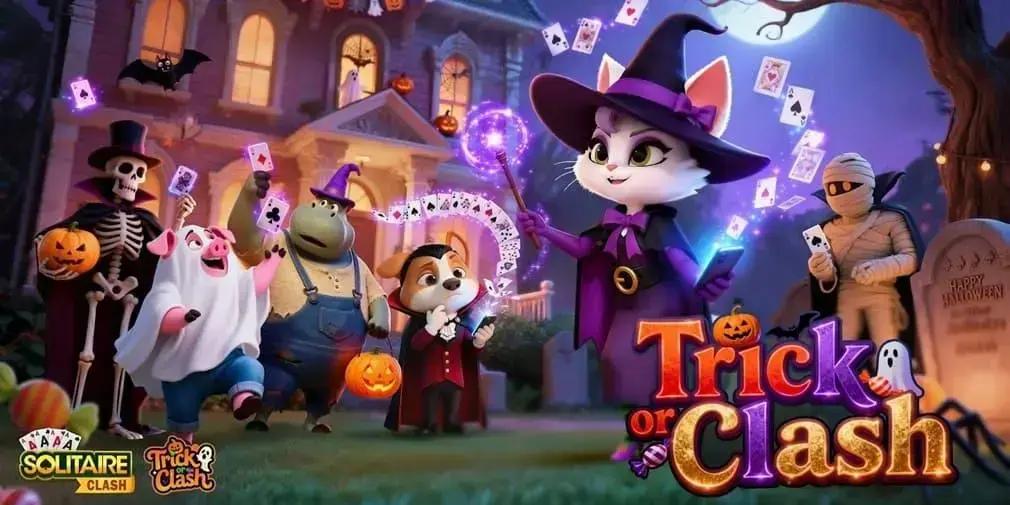 Solitaire Clash traz evento de Halloween com várias atividades no jogo