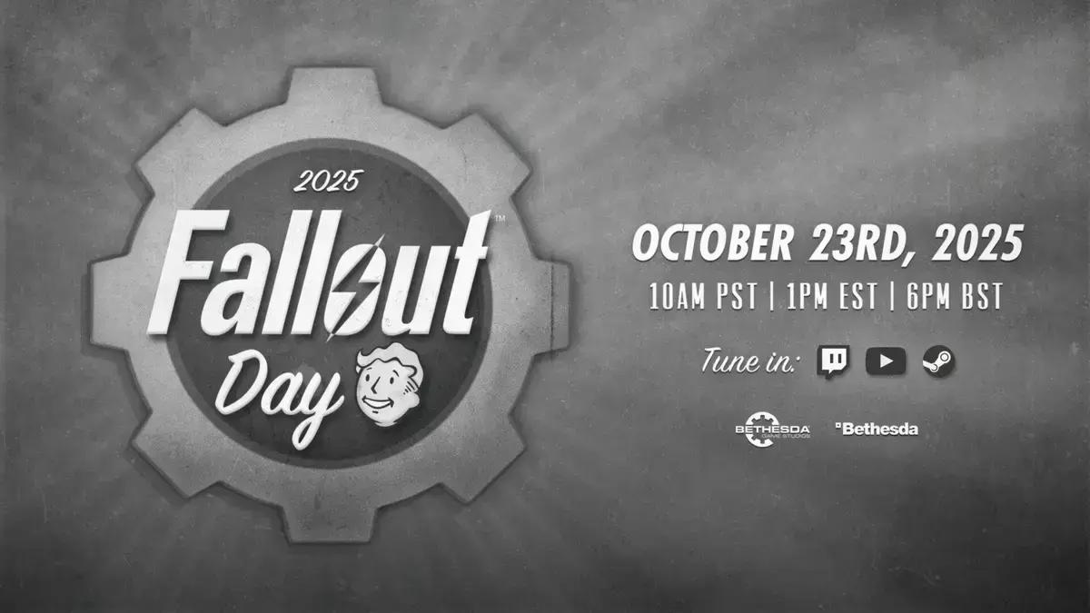 Bethesda anuncia transmissão do Fallout Day 2025 para 23 de outubro