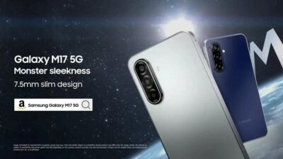 Samsung lança Galaxy M17 5G na Índia com especificações intermediárias