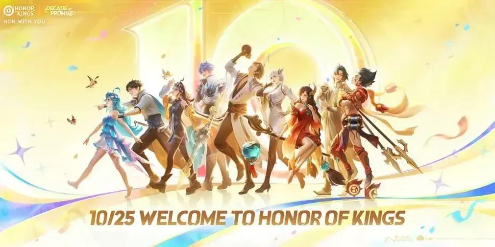 Honor of Kings comemora 10 anos com parceria cultural inédita