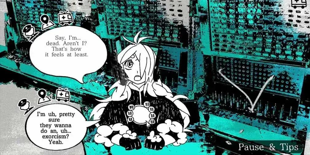 If You're a Ghost Call me Here: A Visual Novel de Atendimento Paranormal