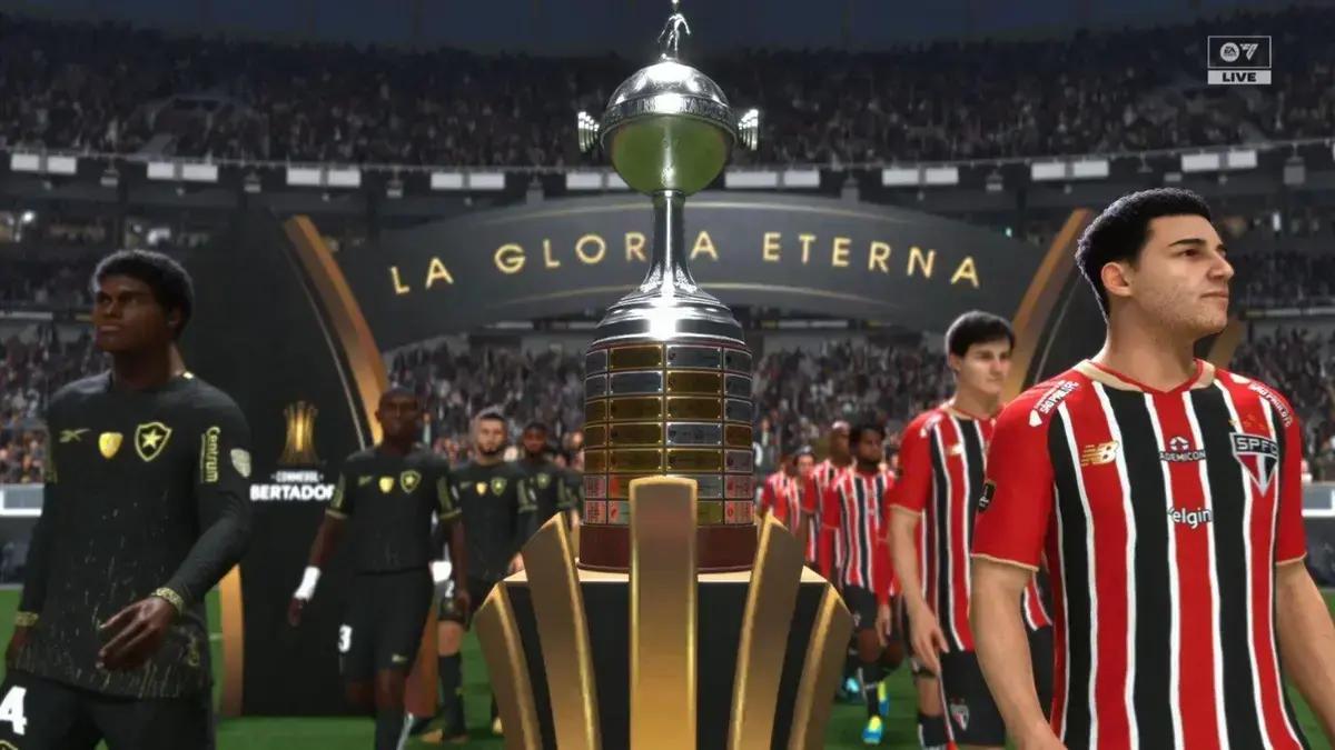 Como jogar a Taça Libertadores da América no EA FC 26 com times da temporada 2025