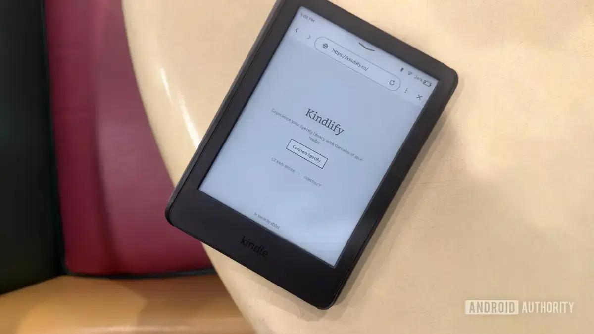 Usuário transforma Kindle em controle remoto para Spotify com ferramenta web