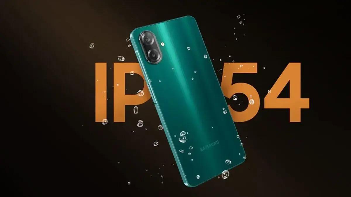 Samsung lança na Índia dois smartphones acessíveis com certificação IP54
