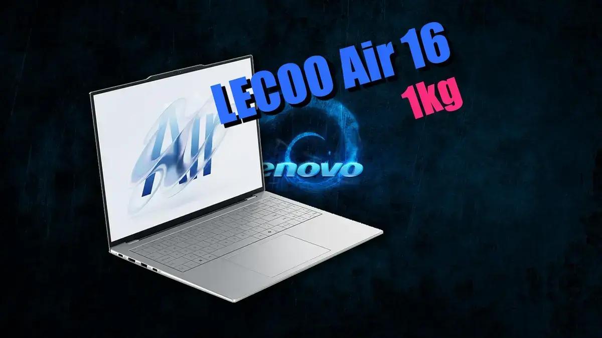 Lenovo lança o primeiro notebook de 16 polegadas com menos de 1 kg