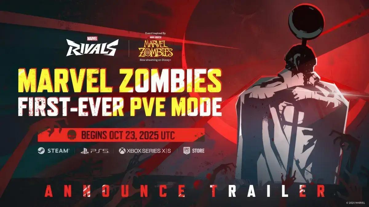 Marvel Rivals lança modo PvE com tema de zumbis em 23 de outubro