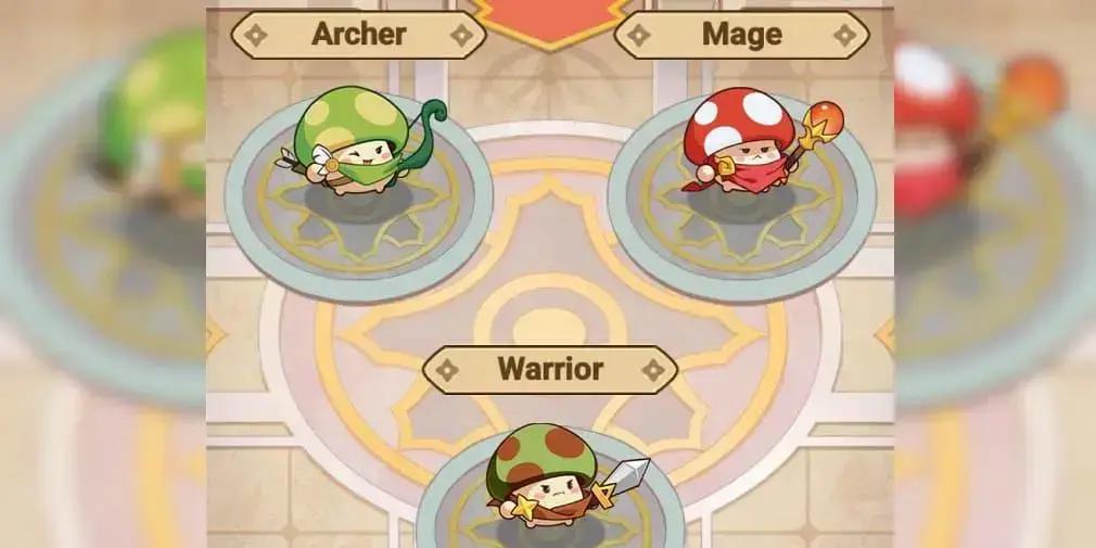 Melhores builds para cada classe em Legend of Mushroom