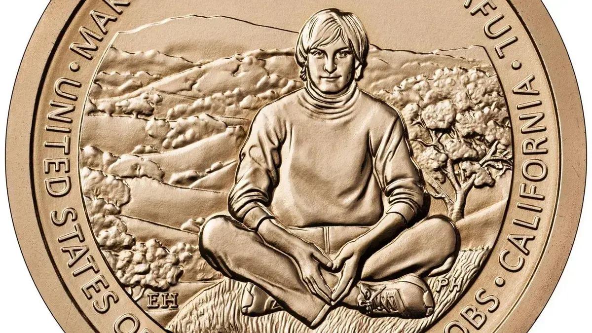 Steve Jobs será homenageado em moeda comemorativa de 1 dólar nos EUA