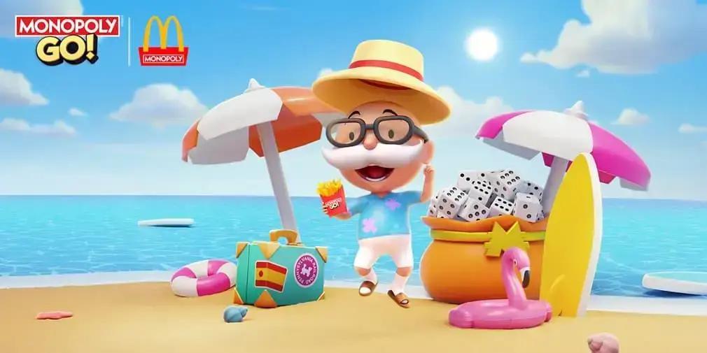 Monopoly Go anuncia parceria com o concurso McDonald's Monopoly, válido fora do Brasil
