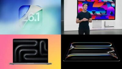 Principais novidades: Atualização iOS 26.1, rumores sobre MacBook Pro e iPad Pro e outras notícias Apple