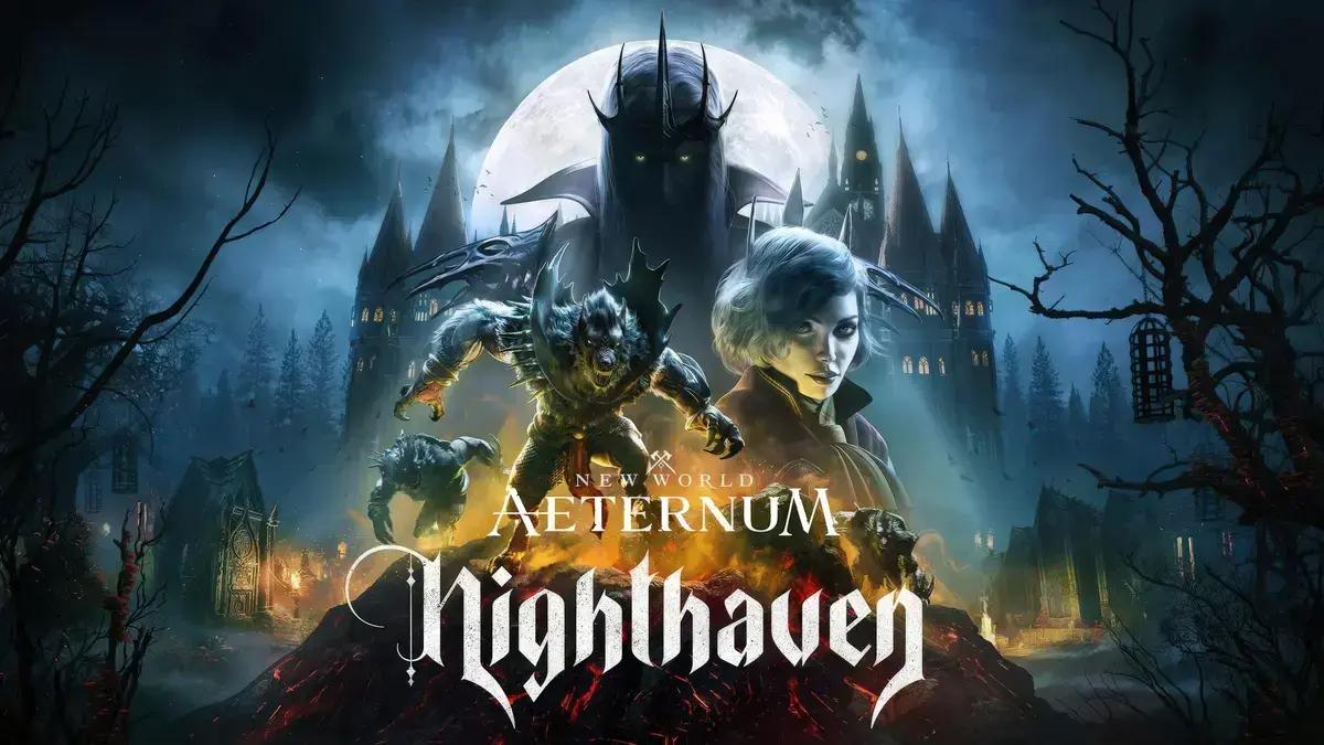 Nova temporada temática de horror "Nighthaven" anima jogadores de New World para retorno ao MMORPG
