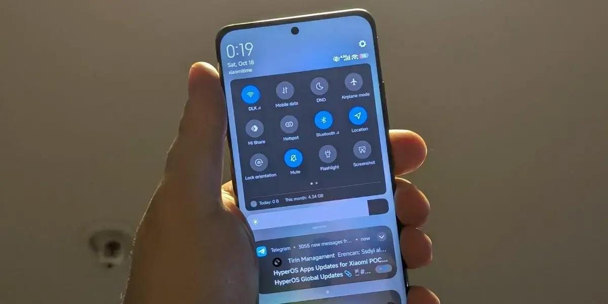 Como agir se o novo Controle Central da Xiaomi não estiver disponível no seu smartphone