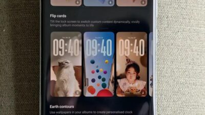 Vivo apresenta recurso Flip Cards para personalizar a tela de bloqueio no OriginOS 6