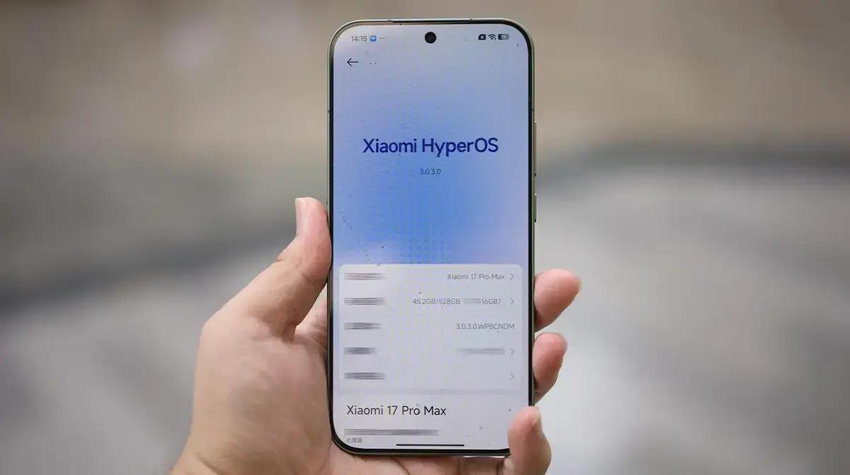 Personalização do Xiaomi HyperOS 3.1 pode ganhar ajustes no centro de controle