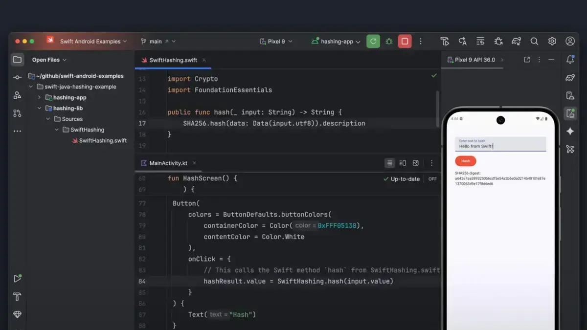 Agora é possível desenvolver aplicativos Android usando a linguagem Swift da Apple 1 Agora é possível desenvolver aplicativos Android usando a linguagem Swift da Apple